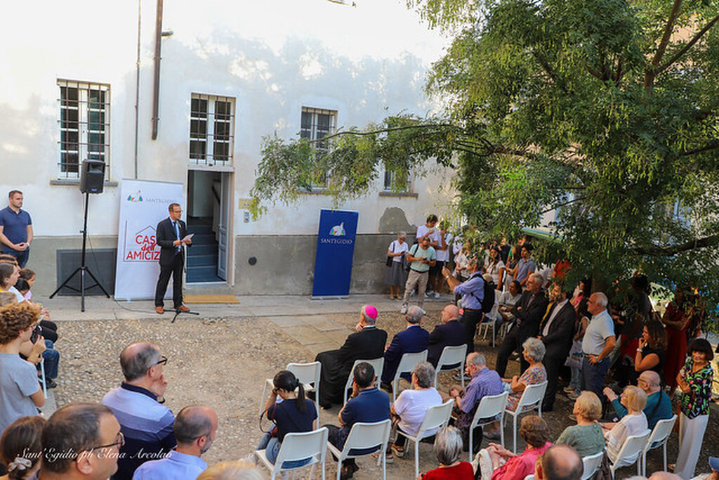 Inaugurata a Pavia la nuova Casa dell'Amicizia. Marco Impagliazzo: 